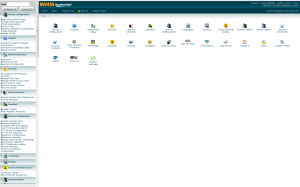 Cpanel Home Page